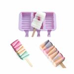 Forma de Silicone Picolé Zig Zag