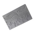 Molde de Silicone Acabamento de Folhas e Ramos