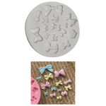 Molde de Silicone Laços Diversos Modelos Para Decorar