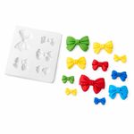 Molde de Silicone Laços Lacinhos 5 Modelos