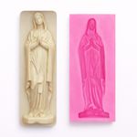 Molde de Silicone Religião - Estátua de Santa
