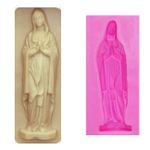 Molde de Silicone Religião - Estátua de Santa