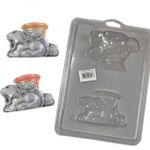 Forma Coelho da Páscoa 2 Cav Simples C-060578