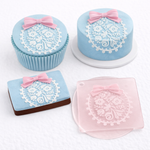 Marcador de Acrilico Flores e Folhas Mod 3