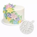 Molde de Silicone Acabamento Pétalas de Flores 13 Cav
