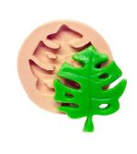 Molde de Silicone Folha Tropical Para Decorar