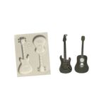 Molde de Silicone Instrumentos Musicais - Violão e Guitarra