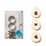 Kit Cortadores de Páscoa + Colher 9 Peças