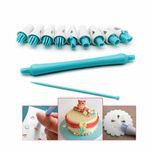 Kit Carimbos Estecas Pontos Detalhes Para Animais 10 Pçs
