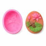Molde de Silicone Para Sabonete Flores