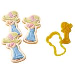 Cortador e Marcador Menina Camponesa 5cm
