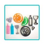 Cortador Kit Bebidas Drink Gin 5cm