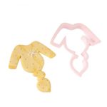 Cortador Chá de Bebê - Macacão 8,5cm Mod 3