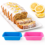 Forma de Silicone Para Bolo Pão Retangular