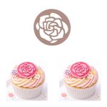 Marcador de Acrilico Rosa para decorar Doces Cupcakes