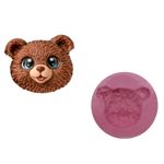 Molde de Silicone Rosto do Urso