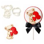 Cortador Urso Ursinho Coração