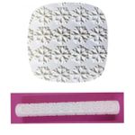 Rolinho de Resina Textura Flocos de Neve