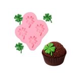 Molde De Silicone Flor Trevo para Brigadeiros Doces Finos