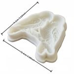 Molde de Silicone Casal de Papagaios Passaros para Decorar