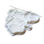 Molde de Silicone Vespa Moto Lambreta para decorar Doces 