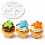 Molde de Silicone Pintura Pintando o 7 Gotas Splash p Doces