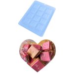 Forma Tabletinho Quadrado do Amor Simples C-10616
