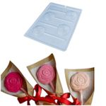 Forma Pirulitos de Rosas Suspiro Simples C-10390