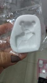 Molde de Silicone Urso Ursinho com Carta do Amor para Doces
