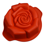 Forma de Silicone Mini Rosa para fazer Doces e Bolo