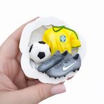 Molde de Silicone Camisa Bola Chuteira Copa Decorar Doces