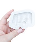 Molde de Silicone Futebol Trava e Bola Decorar Doces