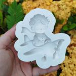 Molde de silicone Pequeno Principe Aviador para Doces