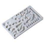 Molde de Silicone Acabamento para Bolos Bico de Confeitar 