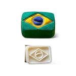 Ejetor / Cortador Brigadeiro Bandeira Futebol Brasil Brigadeiro