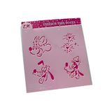Kit Stencil Turma do Mickey