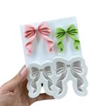 Molde de Silicone Com Laço Duplo para Decorar Doces