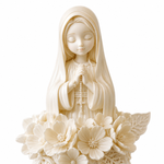 Molde de Silicone Nossa Senhora de Fatima para Decorar