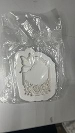 Molde de Silicone Moldura Jardim Borboleta para Doces e Arte
