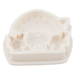 Molde de Silicone Jardim Cogumelo para decorar Doces e Bolos