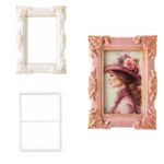 Cortador Moldura Retangular  Vintage 7.5x10cm