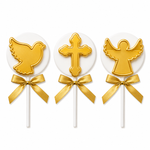 Cortador Religião Pomba Anjo e Cruz para Batizado Doces 