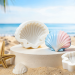 Molde De Silicone Concha do Fundo do Mar 3D para Doce e Arte