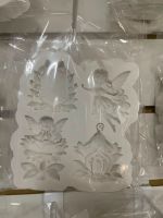 Molde de Silicone Fada Cogumelo e Moldura para Doces 4cm