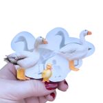 Molde de Silicone Fazendinha Realista Ganso Pato Pintinho