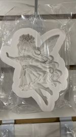 Molde de Silicone Fada Tiara Cogumelo Jardim para Doces 10cm
