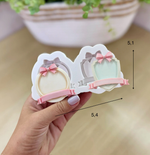 Molde de Silicone Moldura Dupla com Faixa 5cm para Doces