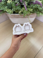 Molde de Silicone Moldura Dupla com Faixa 5cm para Doces