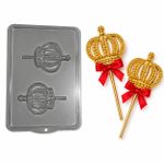 Forma Pirulito de Coroas 2 Cav Simples C-3500