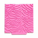 Molde de Silicone  Textura Animal do Safari Zebra Tigre Onça